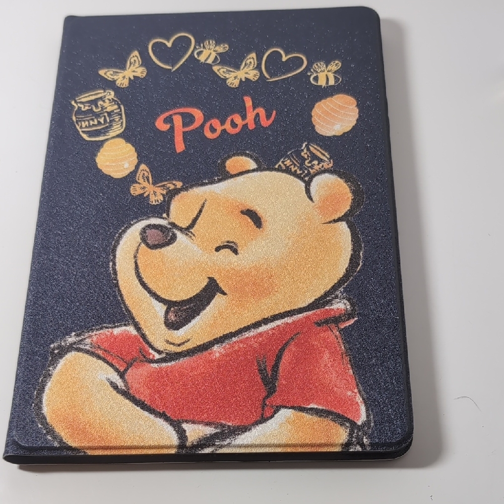 Winnie the Pooh Black and Red Tablet Cover